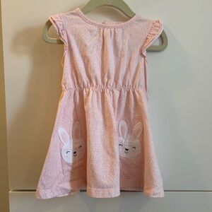 Pink Bunny Dress -Size 18 Months